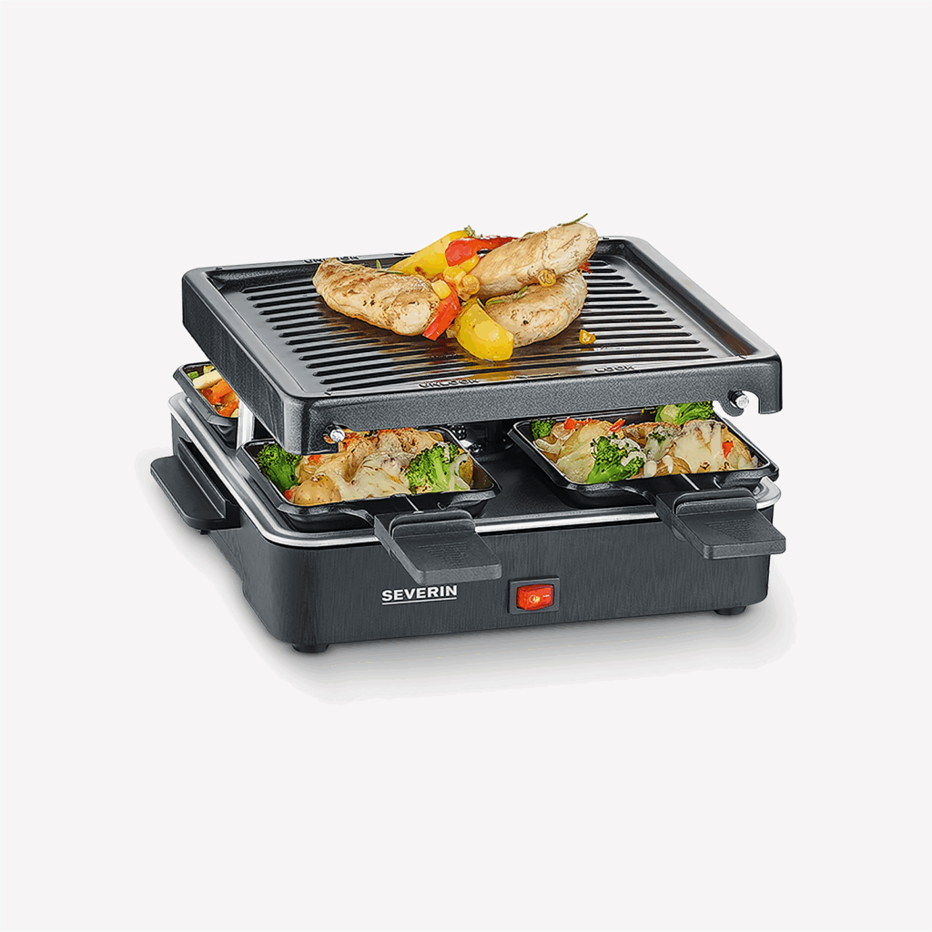 severin-raclette-und-fondue-rg-2370-mini-raclette-gril-2
