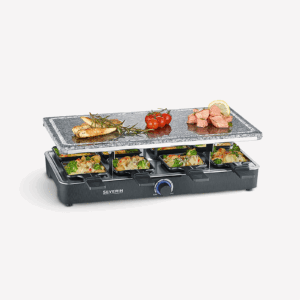 severin-raclette-und-fondue-rg-2372-raclette-partygrill-mit-naturgrillstein-1