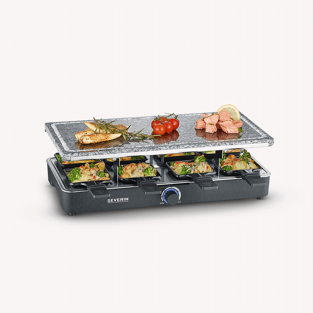 severin-raclette-und-fondue-rg-2378-raclette-partygrill-mit-naturgrillstein-1